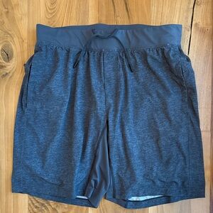 lululemon athletica Men's Charcoal Athletic Compression Shorts